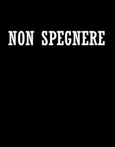 NON SPEGNERE.JPG