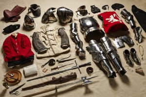 The-complete-kit-for-a-solider-in-the-Battle-of-Bosworth-1485.jpg